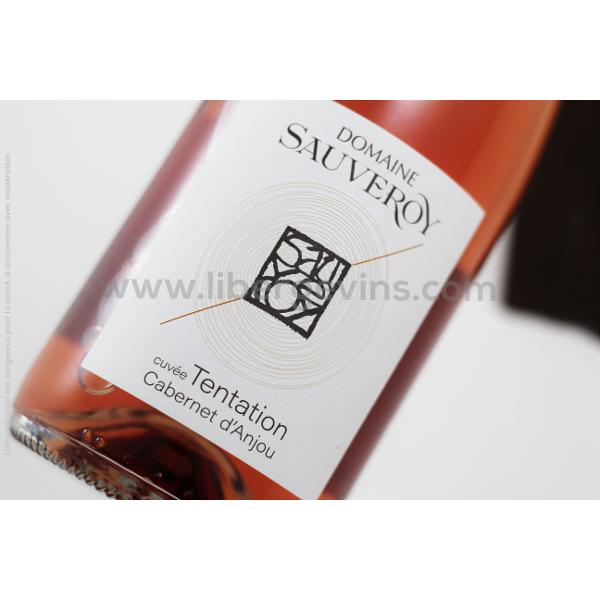 DOMAINE SAUVEROY - CABERNET ANJOU AOP DEMI SEC - CUVEE TENTATION 2024 BIO