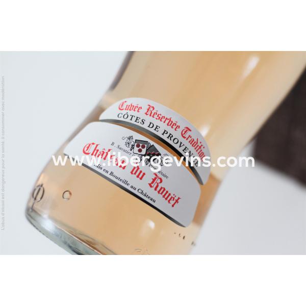 CHATEAU DU ROUËT - COTES DE PROVENCE AOP FREJUS -  RESERVEE TRADITION  2025