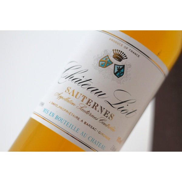 CHATEAU LIOT - SAUTERNES AOP 1998