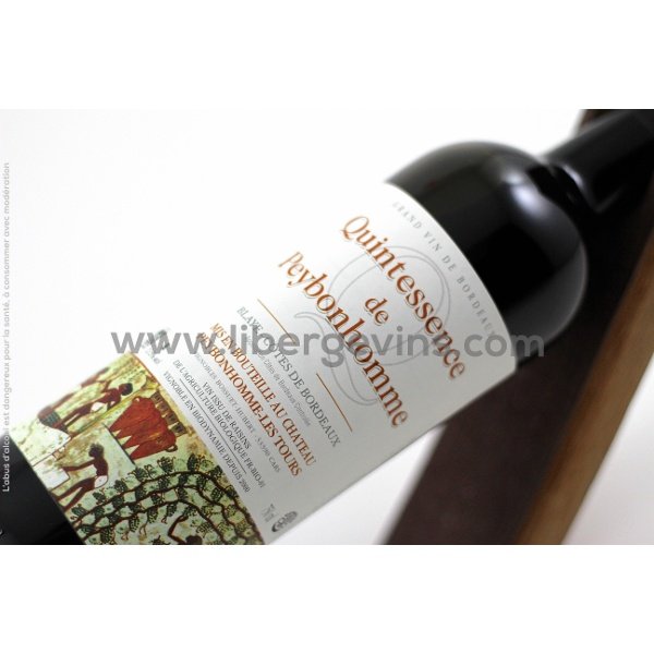 CHATEAU PEY-BONHOMME LES TOURS - BLAYE-COTES BORDEAUX AOP - QUINTESSENCE DE PEYBONHOMME 2012 AB